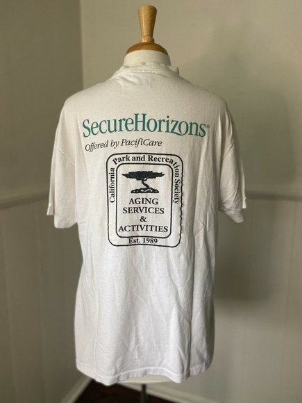 Vintage Oneita Made in USA Single Stitch T shirt 100% Cotton Size Large - Picture 4 of 12